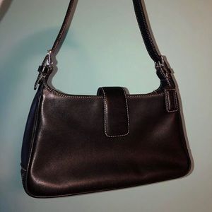 Coach Brown Leather Hobo Shoulder Bag
